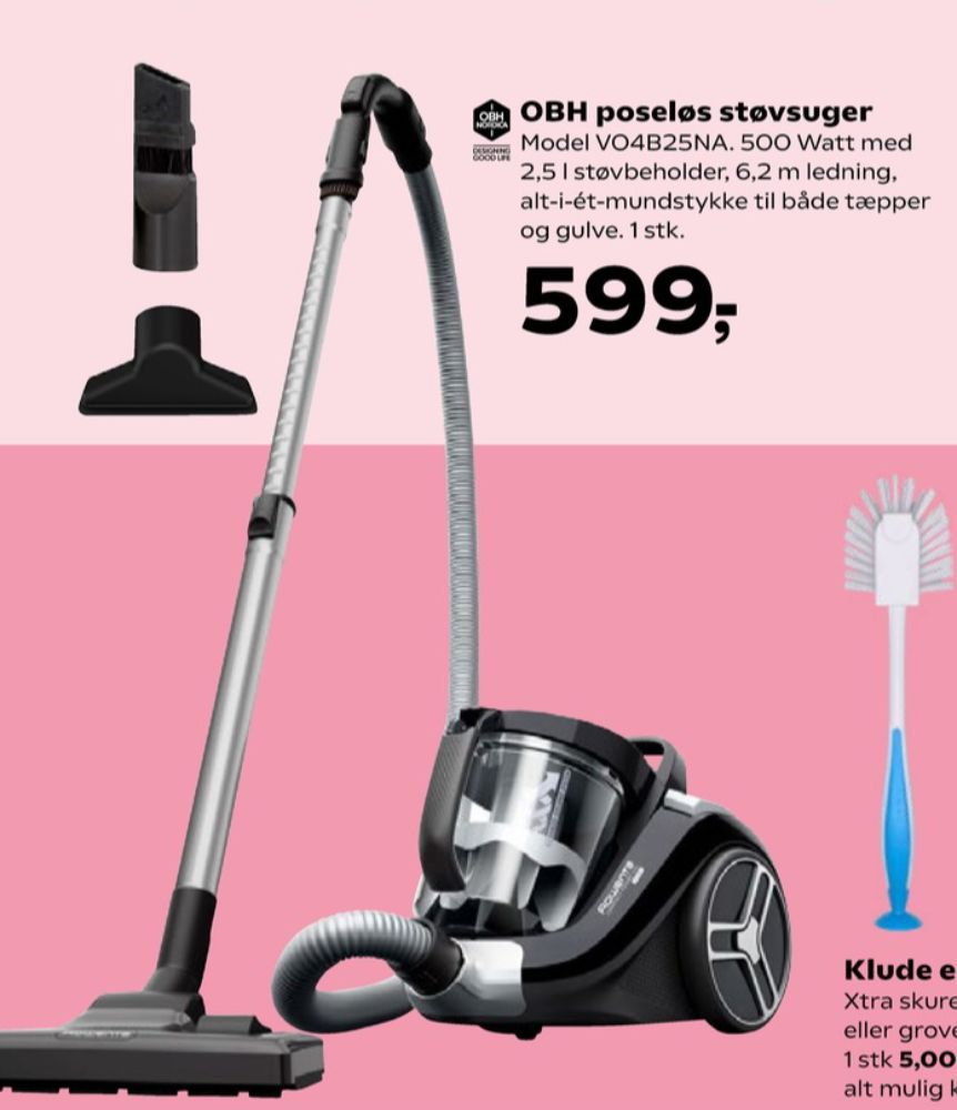 OBH Nordica, Støvsuger