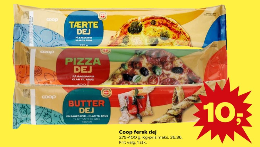 Coop, Pizzadej