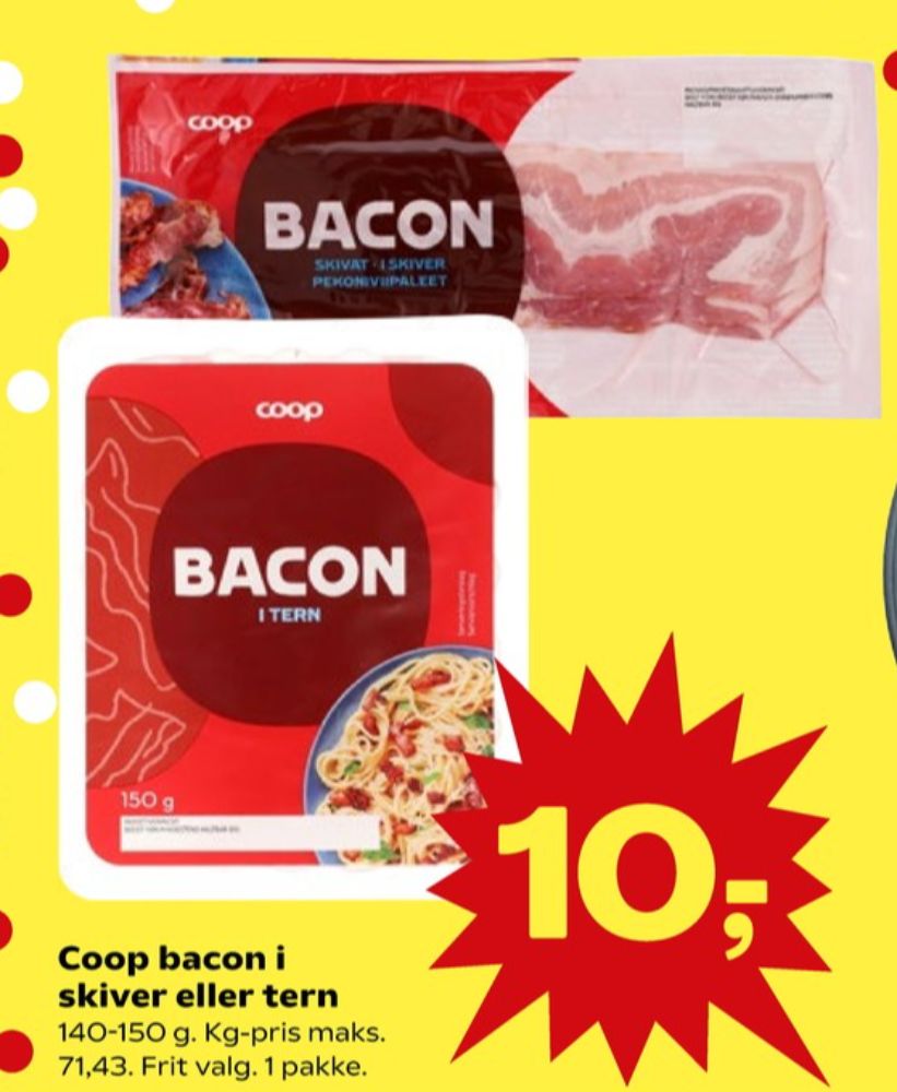 Coop, Bacontern