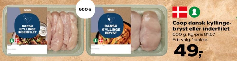 Coop, Kyllingeinderfileter