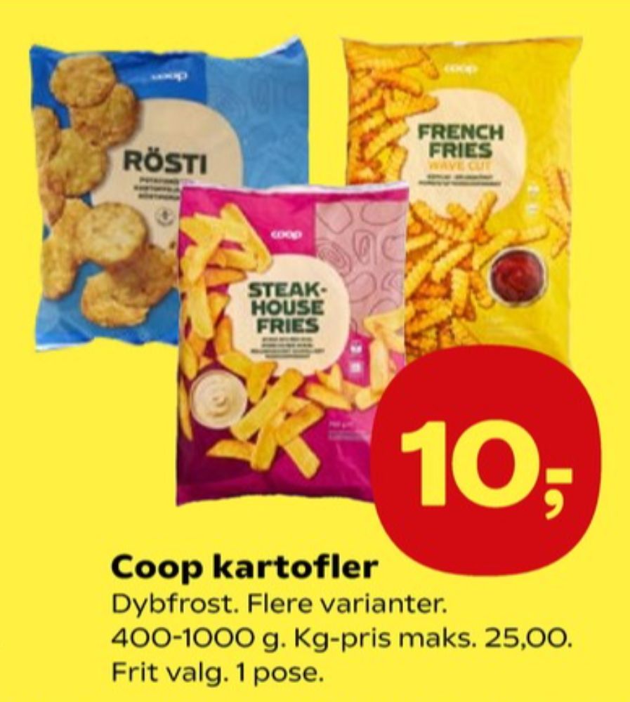 Coop, French Fries Wave Cut