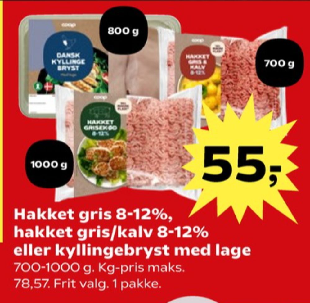 Coop, Kyllingebrystfilet
