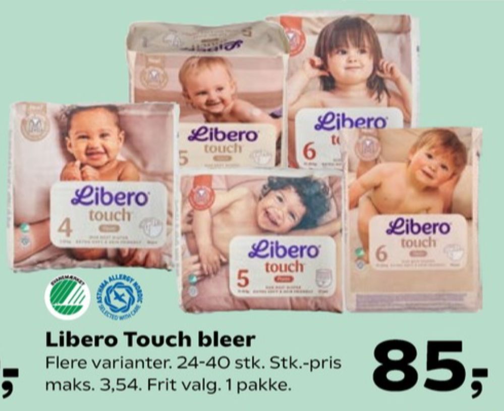 Libero Touch, Bleer str 3 5-8 kg