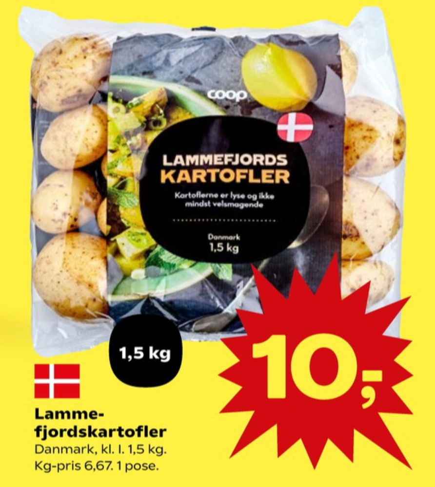 Coop, Kartofler