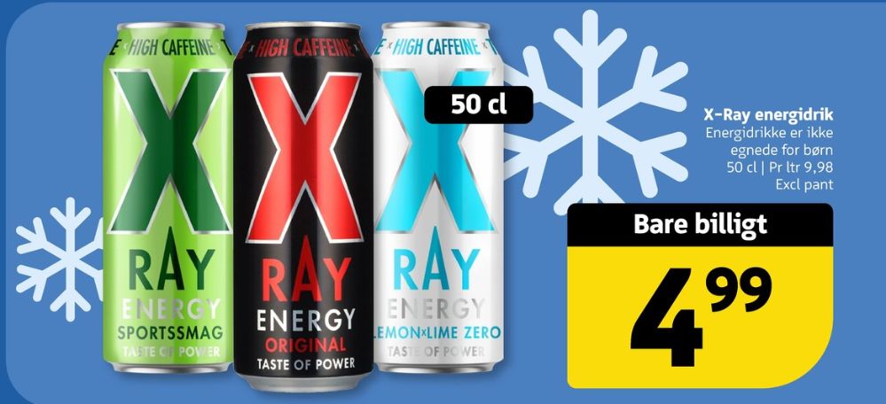 X-Ray Lemon Lime Zero, Energidrik