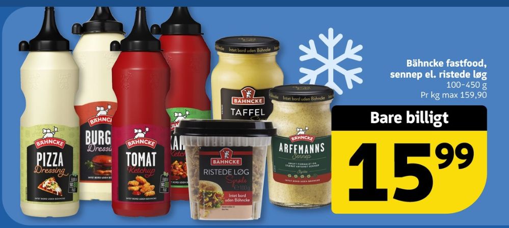 Bähncke, Pizzadressing