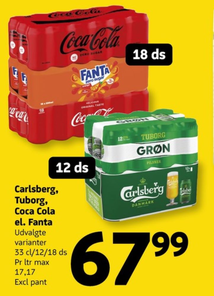 Tuborg Grøn, Øl 12 pk.