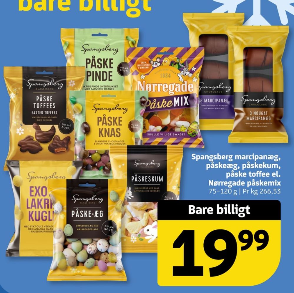 Spangsberg Påske-Æg, Dragée