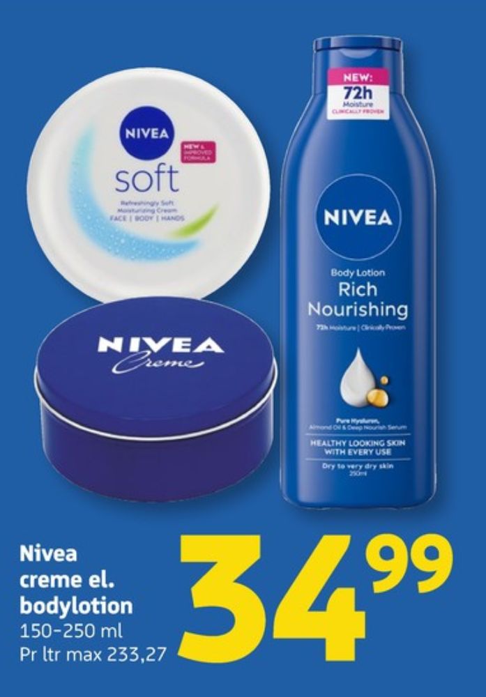 Nivea, Bodycreme
