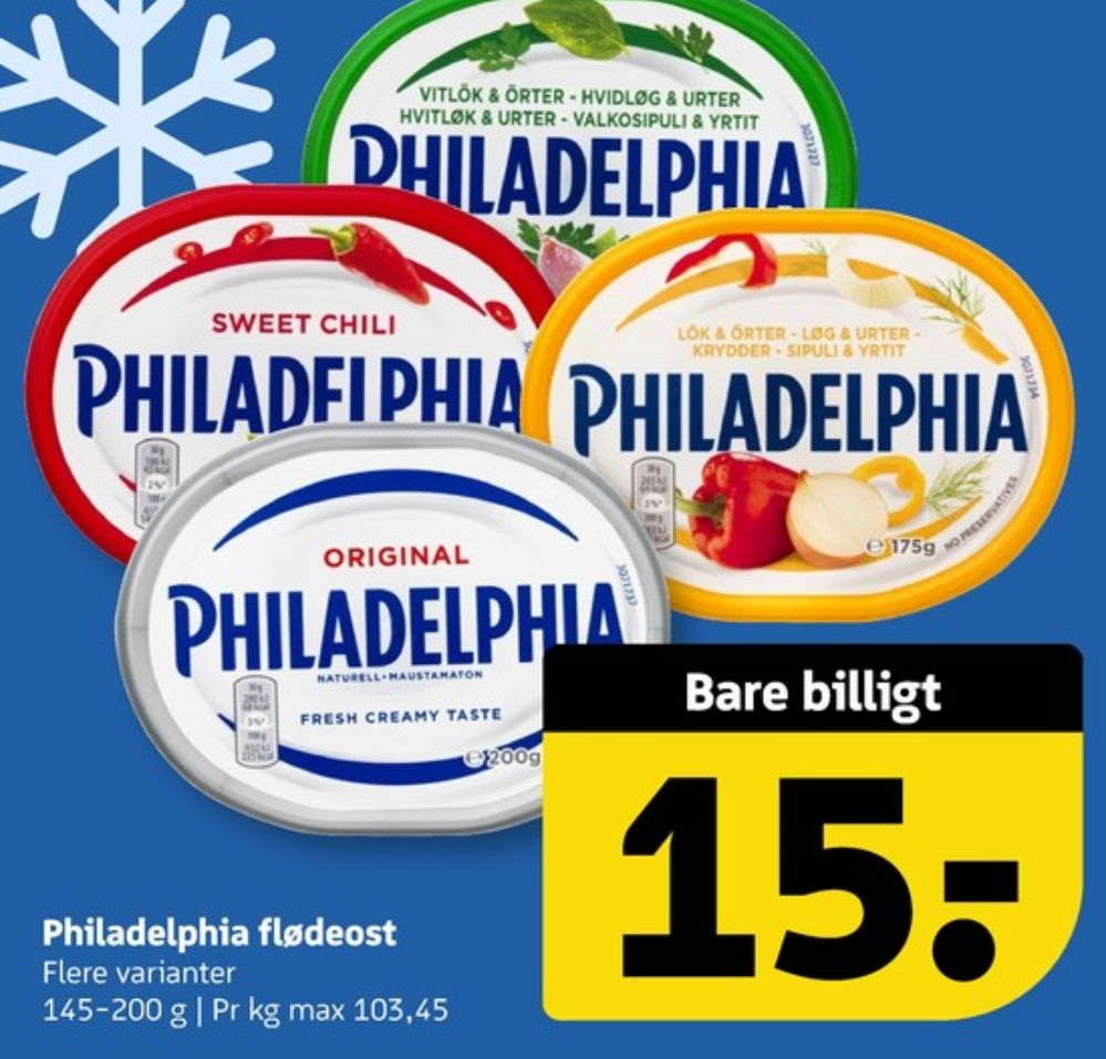 Philadelphia, Flødeost Original