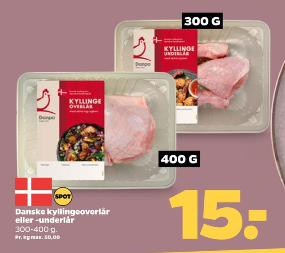 Danpo, Kyllingeoverlår