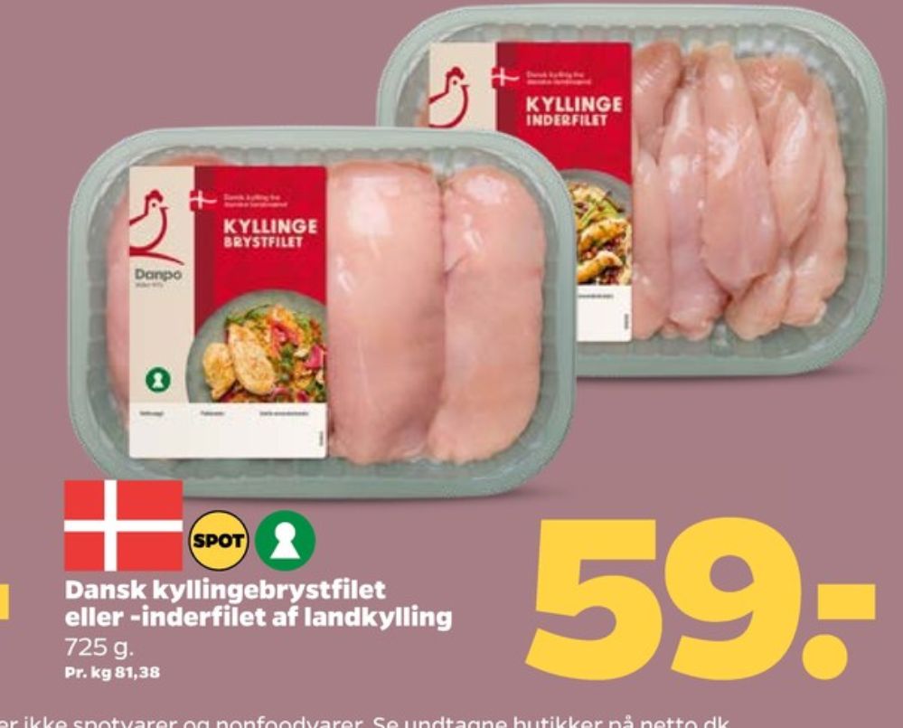 Danpo, Kyllingebrystfilet