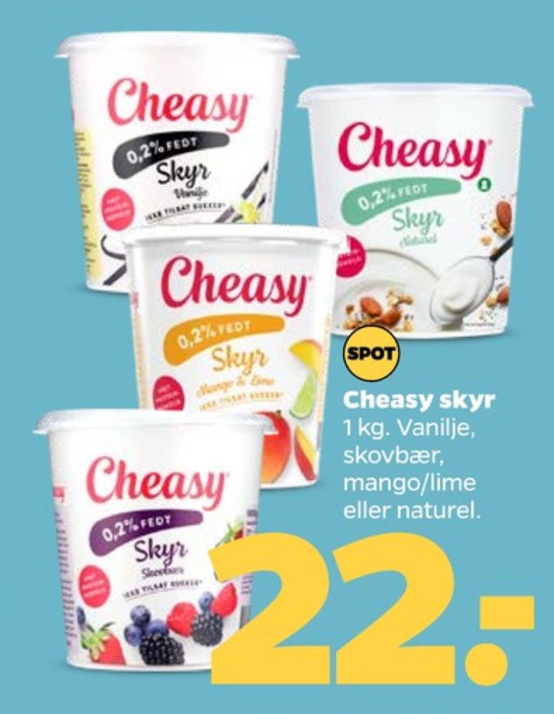 Cheasy, Skovbær Skyr 