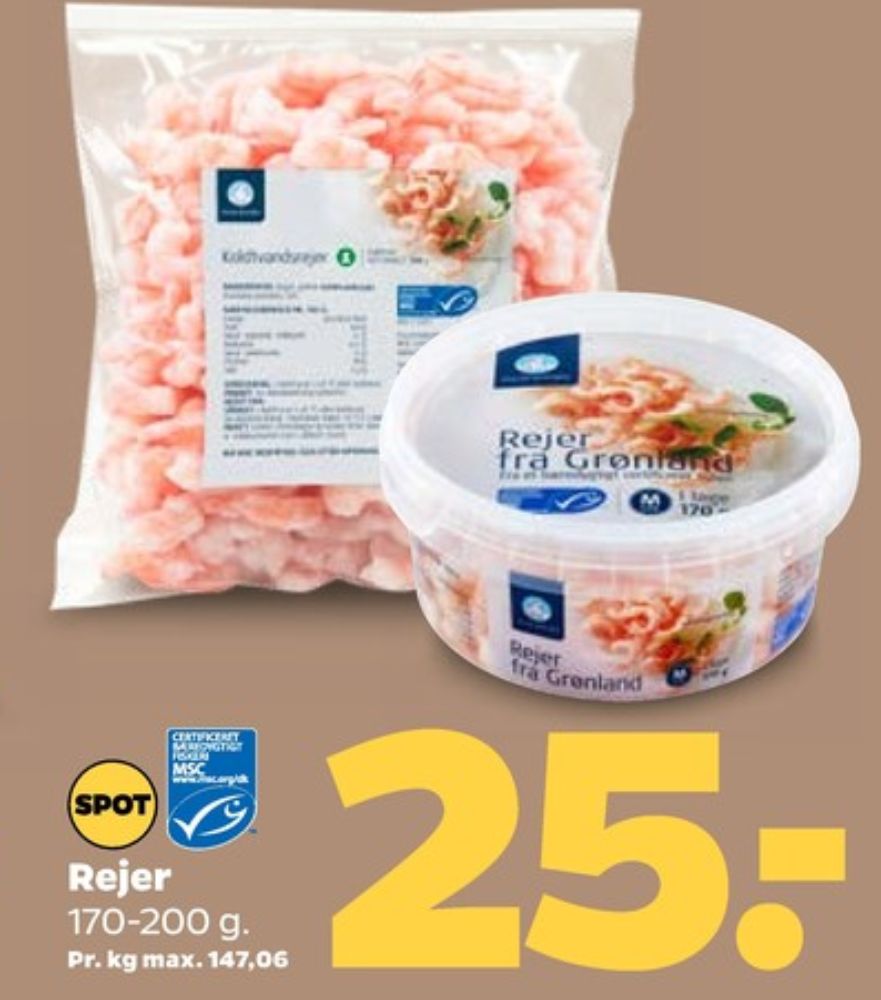 Polar Seafood, Rejer