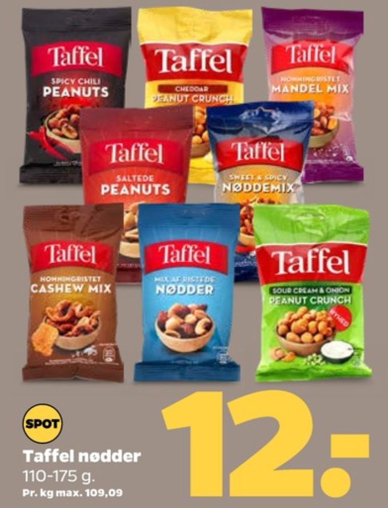 Taffel, Cheddar Peanut Crunch