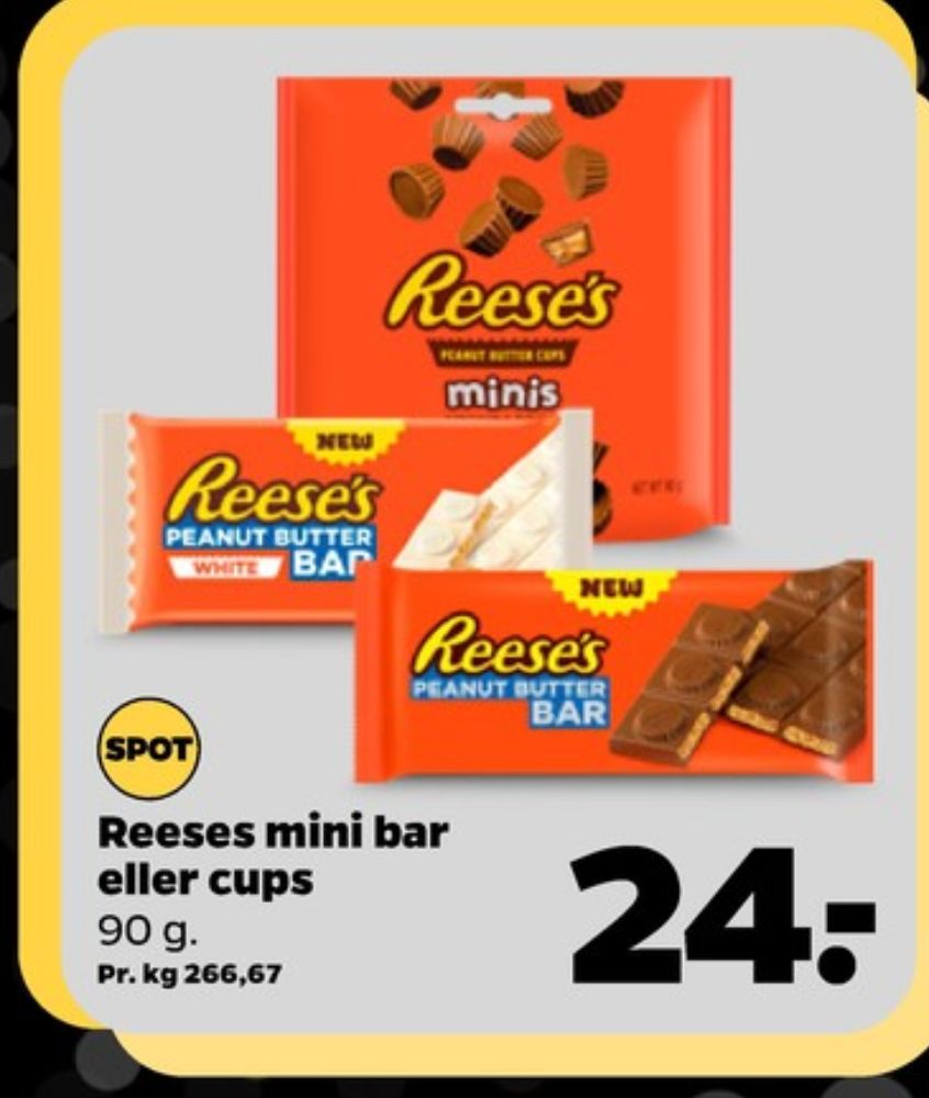 Reeses, Peanutbutterbar White