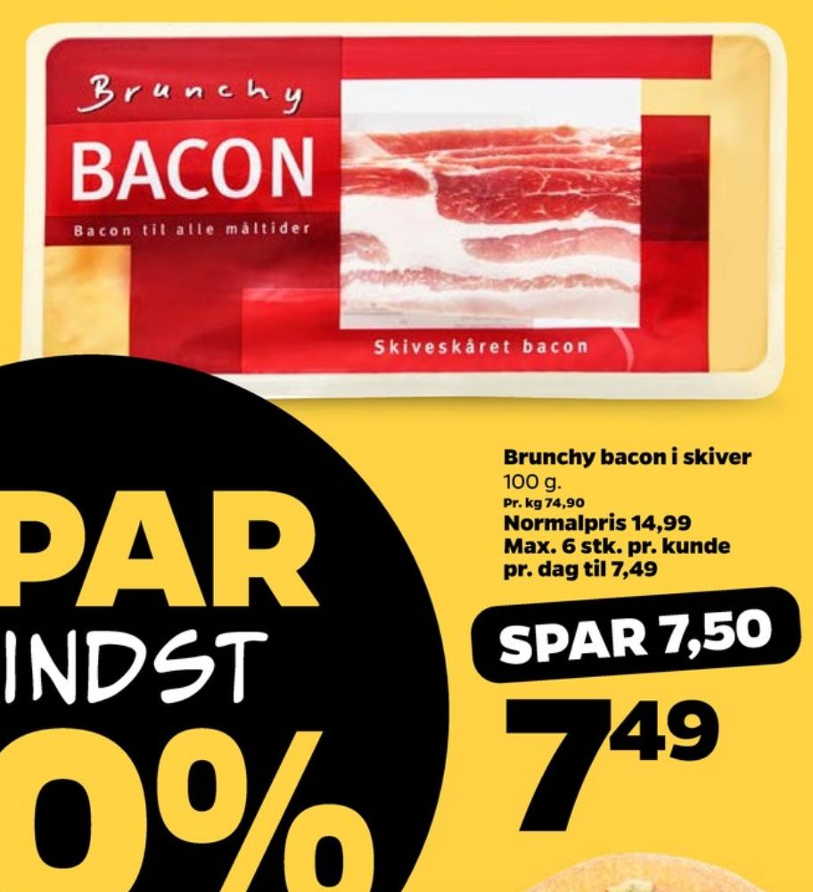 Brunchy, Baconskiver