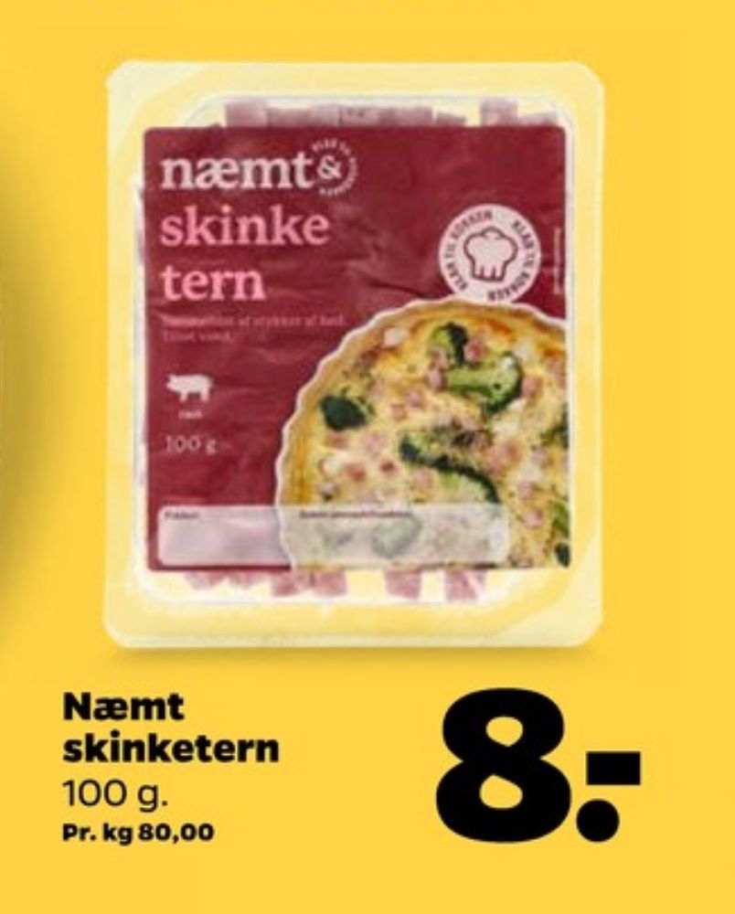 Næmt, Skinketern