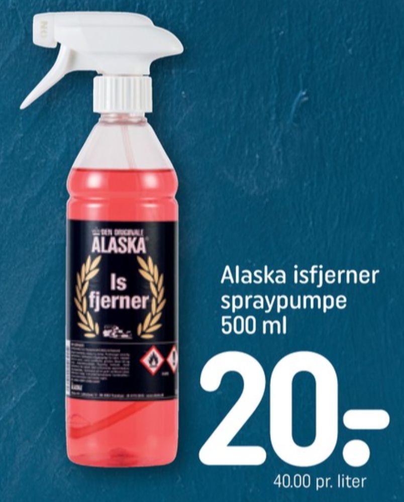 Alaska, Isfjerner