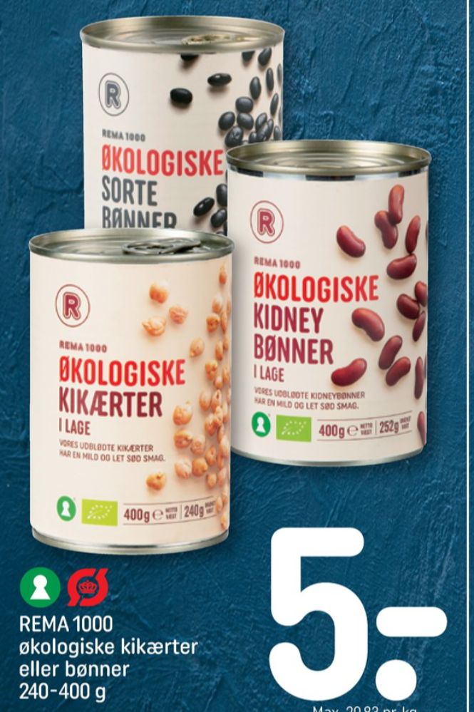 Rema 1000, Sorte Bønner