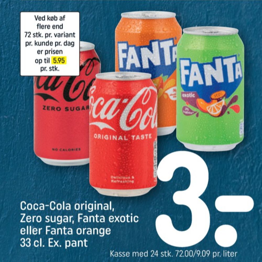 Fanta Exotic, Sodavand