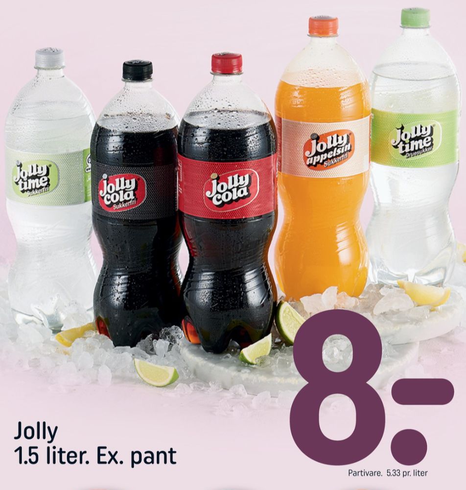 Jolly Cola Sukkerfri, Cola