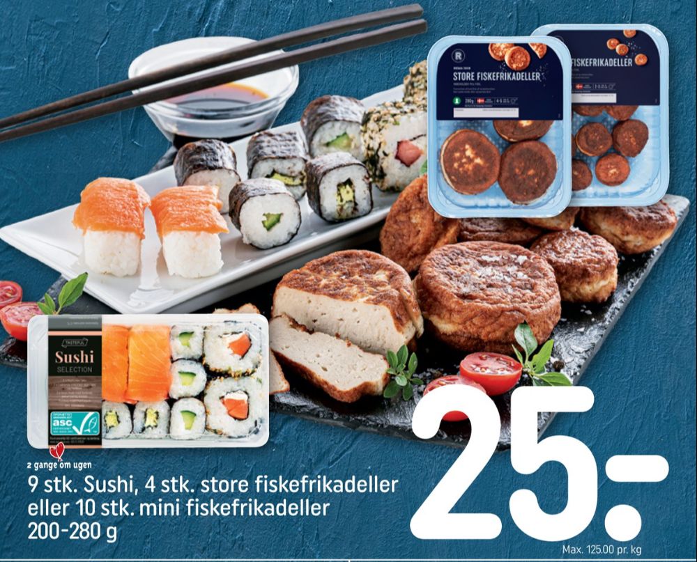 Rema 1000, Fiskefrikadeller