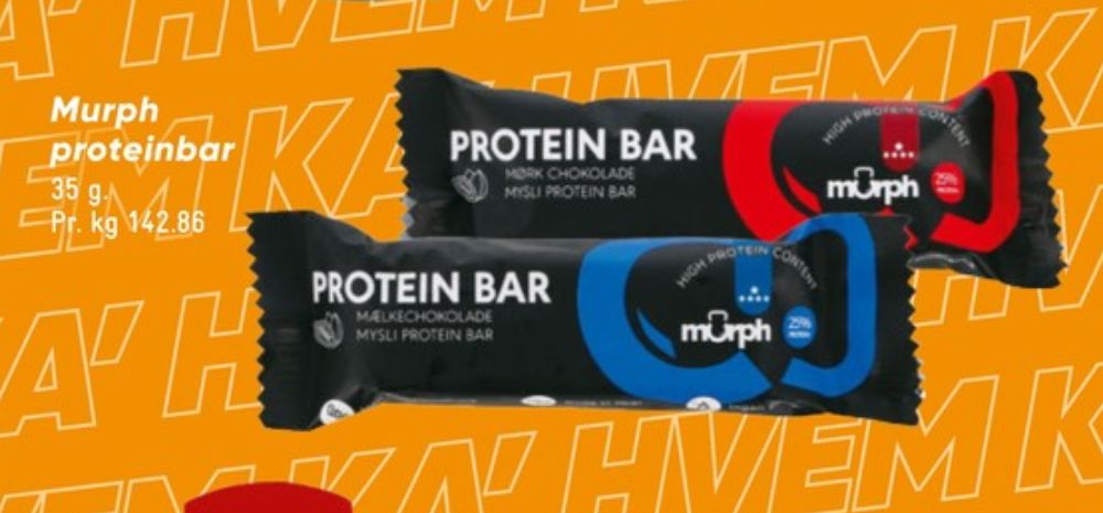 Murph, Proteinbar Mørk Chokolade