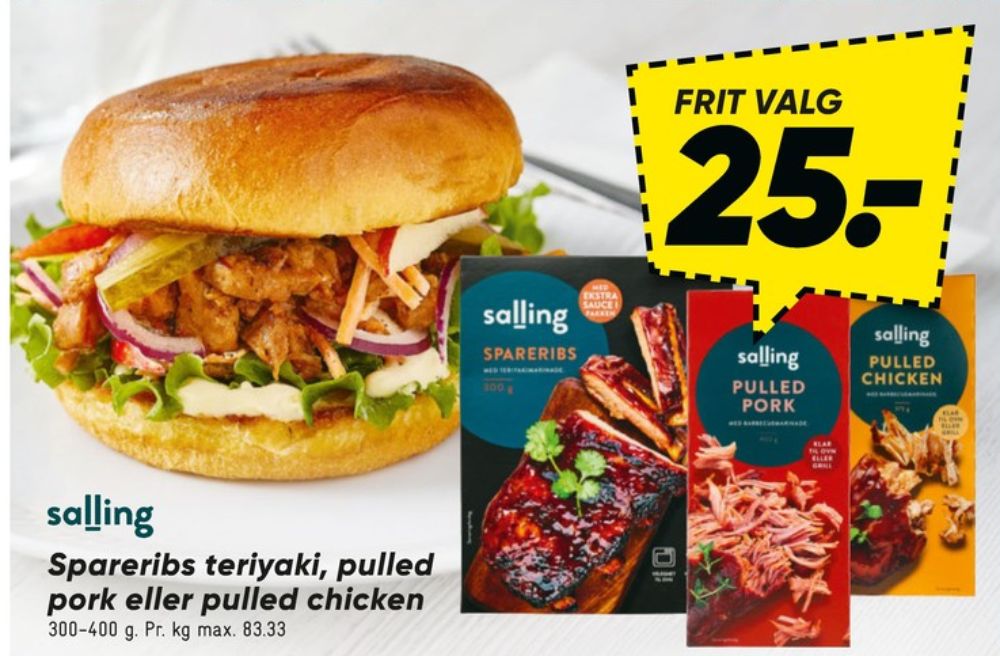Salling, Spareribs