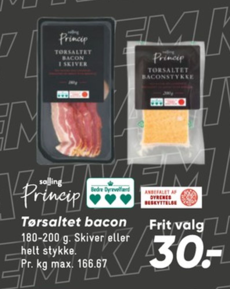Salling Princip, Bacon