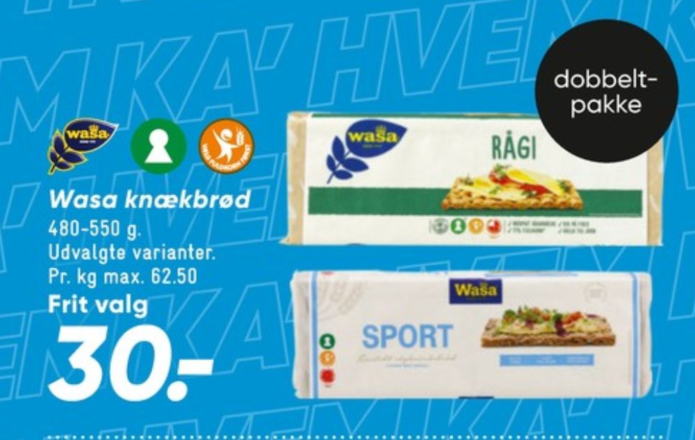 Wasa, Rågi knækbrød