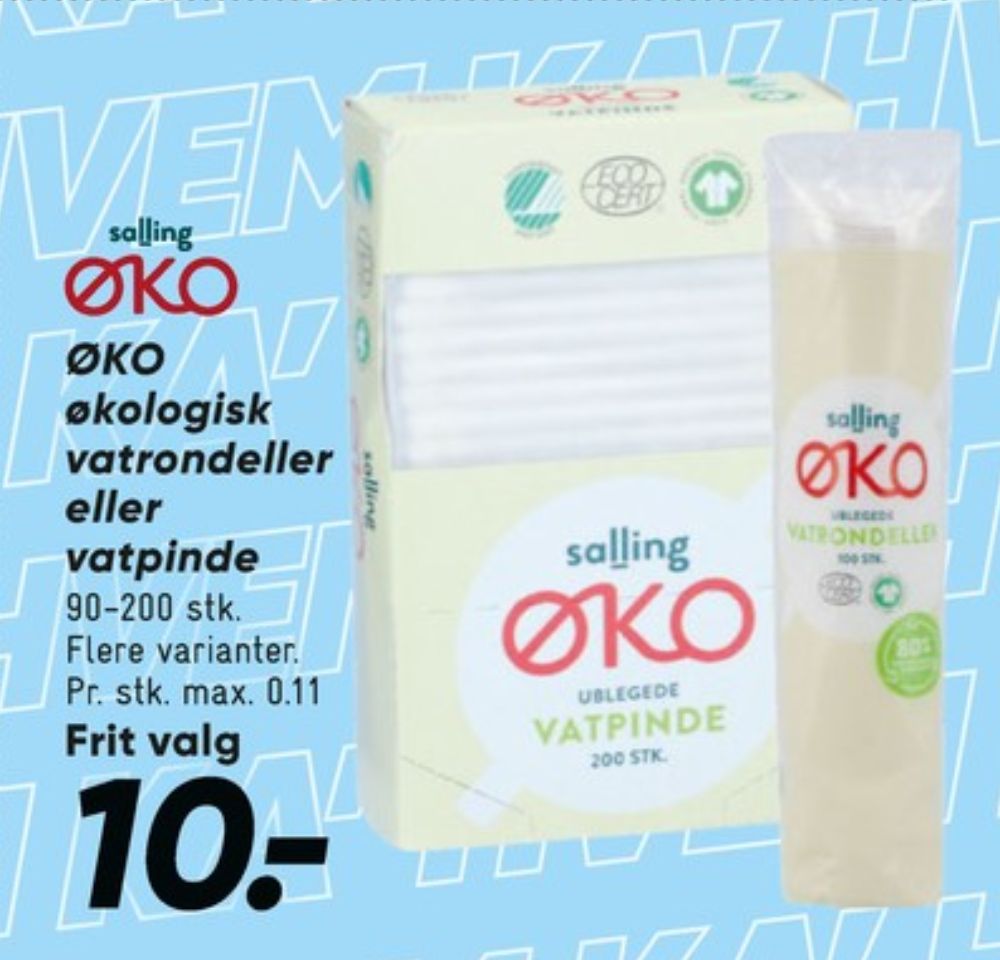 Salling ØKO, Vatpinde
