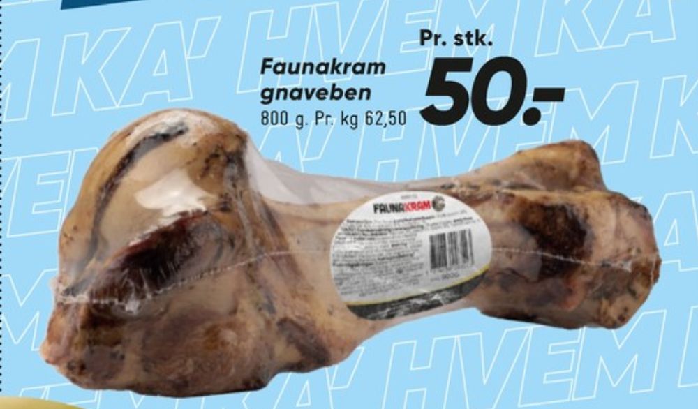 Faunakram, Hundesnacks