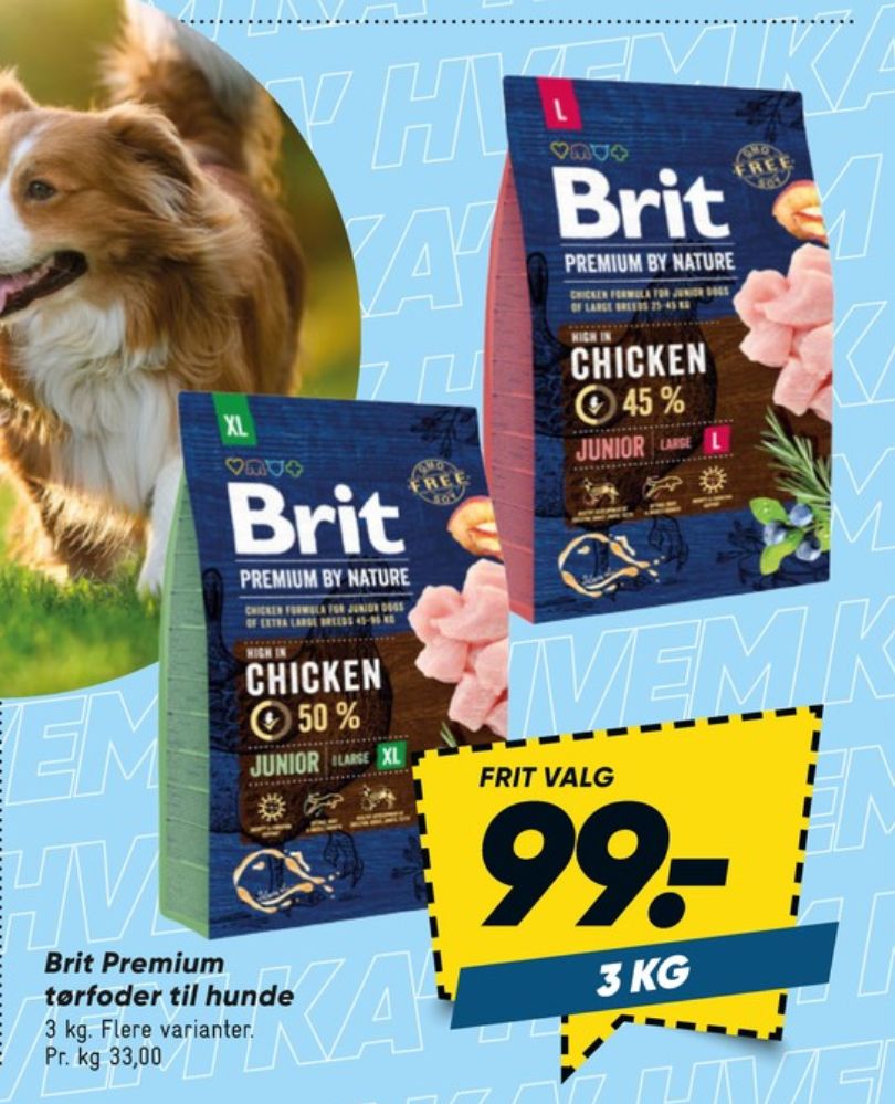 Brit Premium, Hundefoder