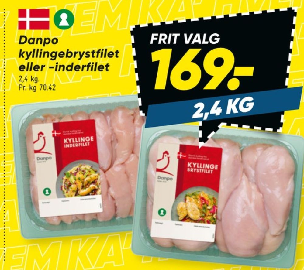 Danpo, Kyllingebrystfilet
