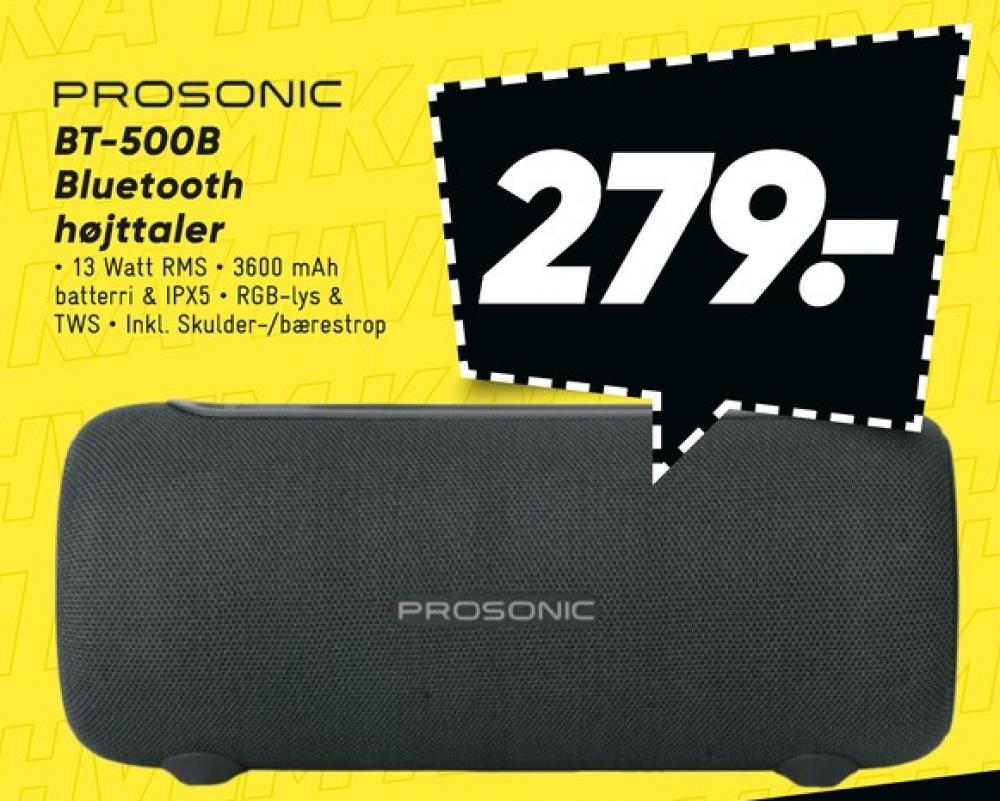 Prosonic, Højttaler