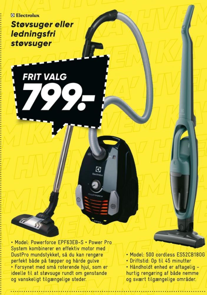 Electrolux, Støvsuger