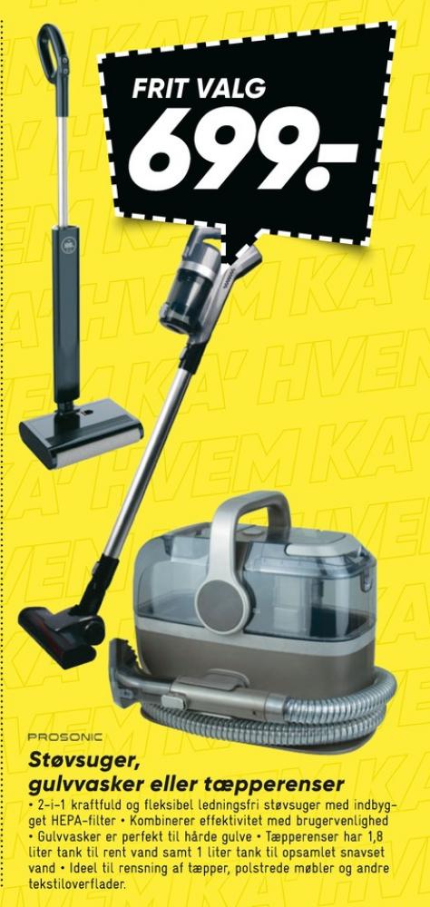 Prosonic, Støvsuger