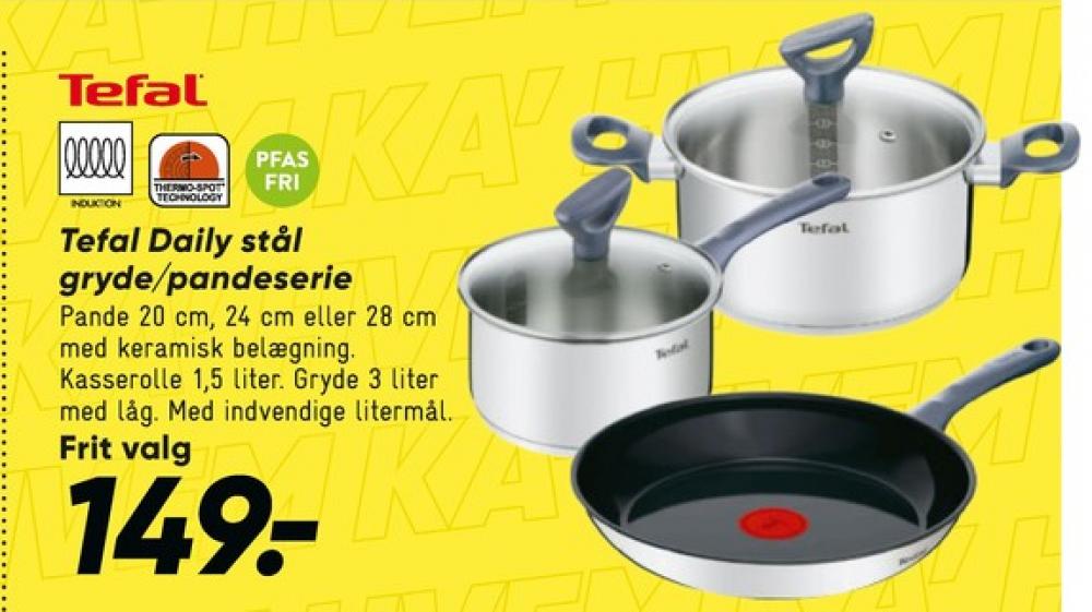 Tefal, Gryde/Pandesæt
