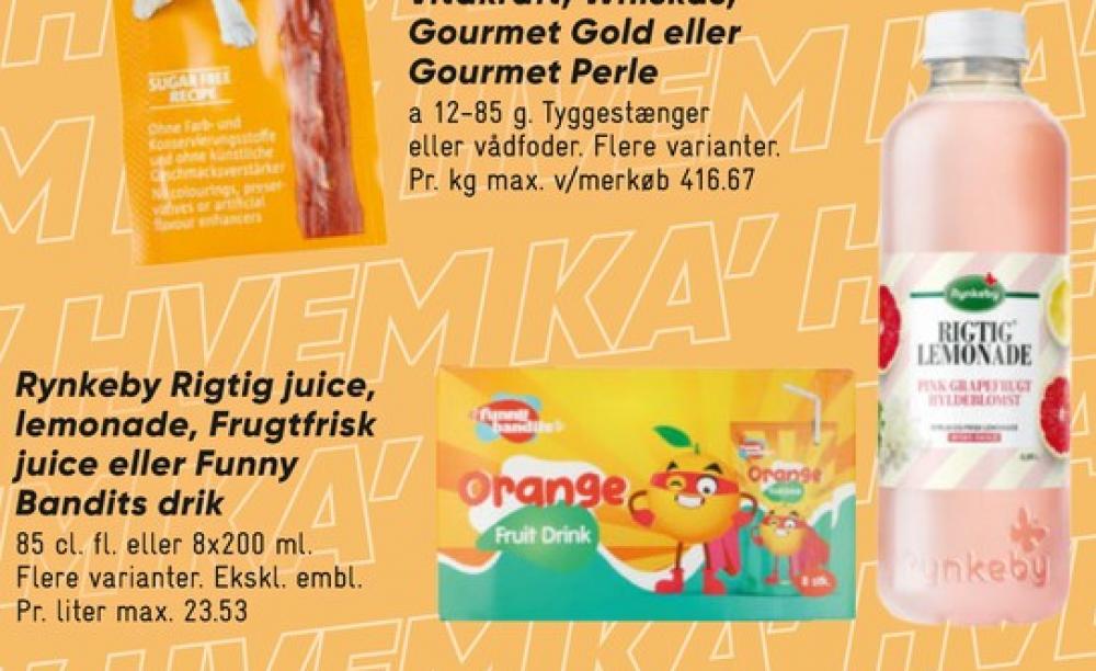 Rynkeby Rigtig Lemonade, Pink Grapefrugt Hyldeblomst Lemonade