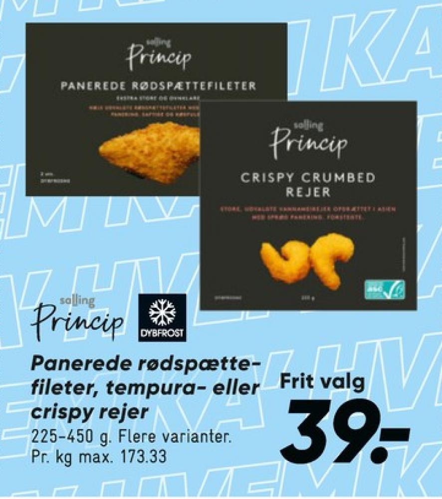 Salling Princip, Crispy Crumbed Rejer