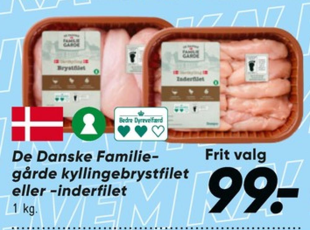 De Danske Familiegårde, Kyllingebrystfilet