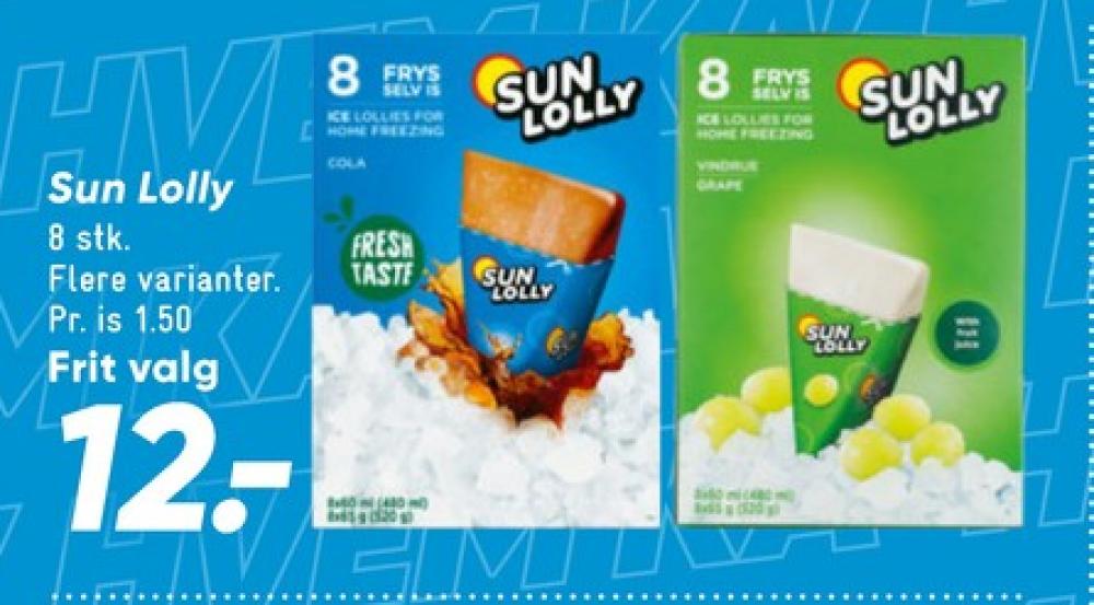 Sun Lolly, Is frys selv - Cola