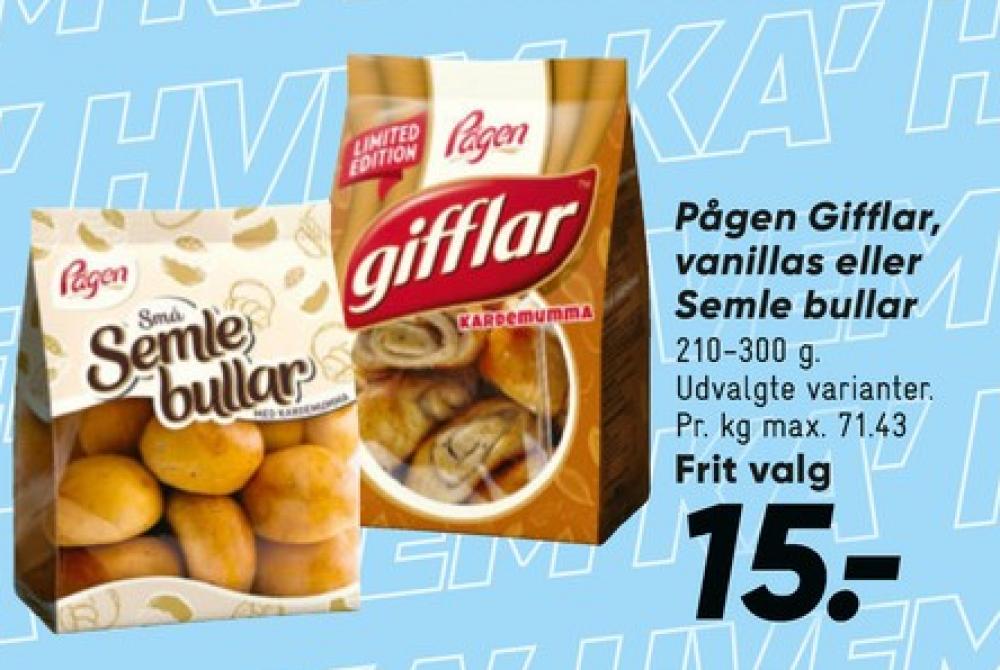 Pågen, Gifflar Kardemomme