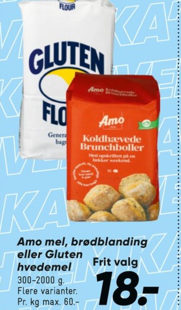 Gluten Flour, Hvedemel