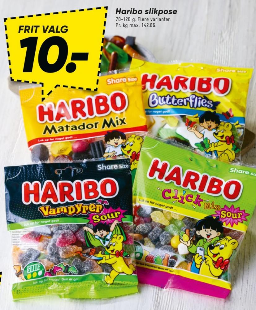 Haribo Matador Mix, Slikpose Dark