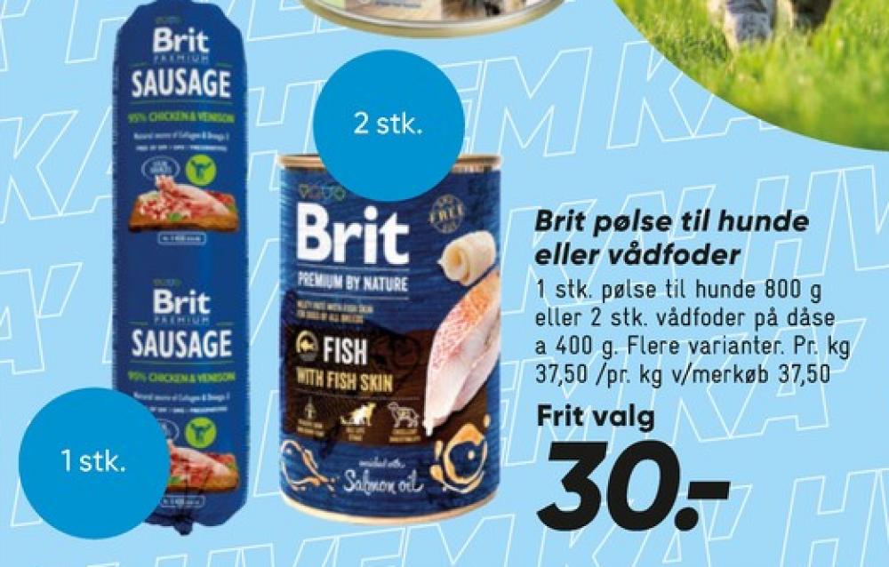 Brit Fresh, Hundefoder