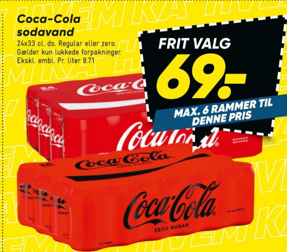 Coca Cola Zero, Cola 24 pk.