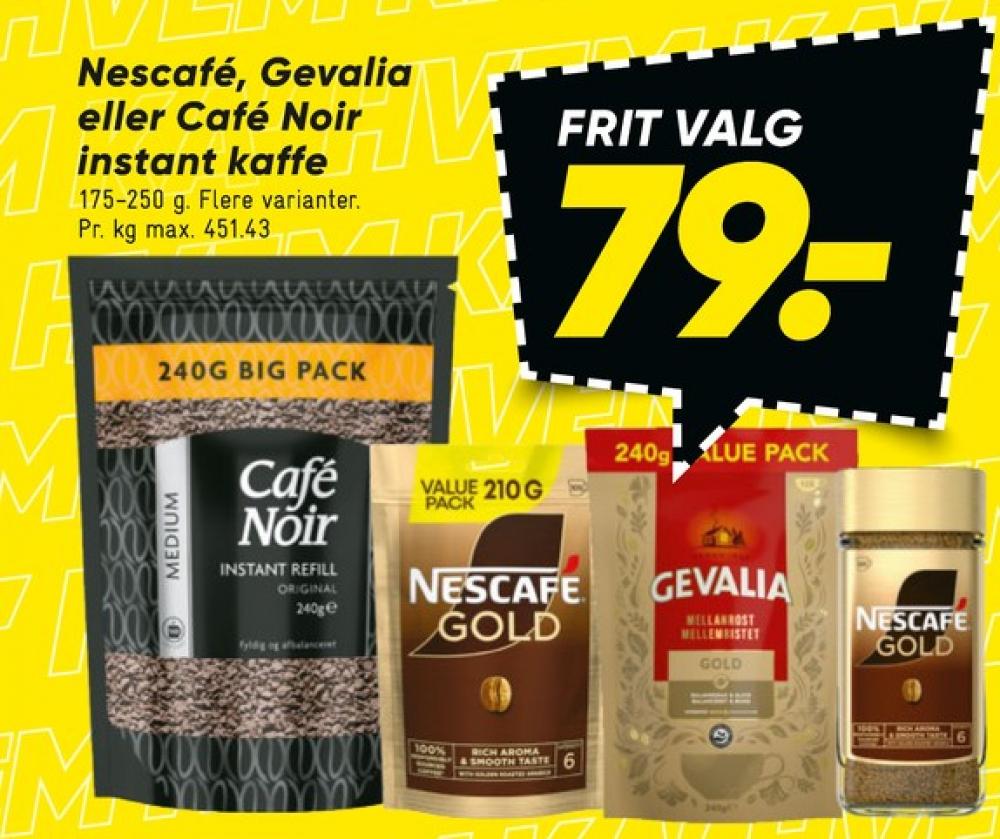 Nescafe Gold, Instant Kaffe