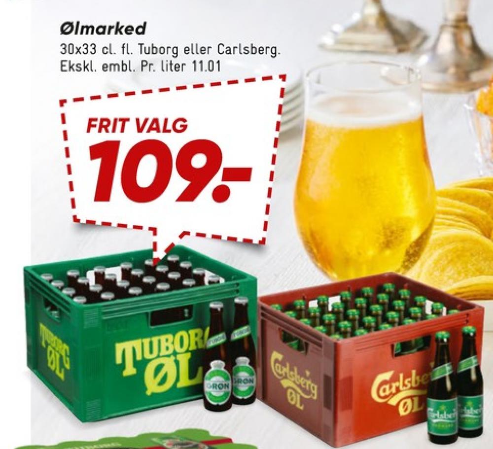 Tuborg Grøn, Øl